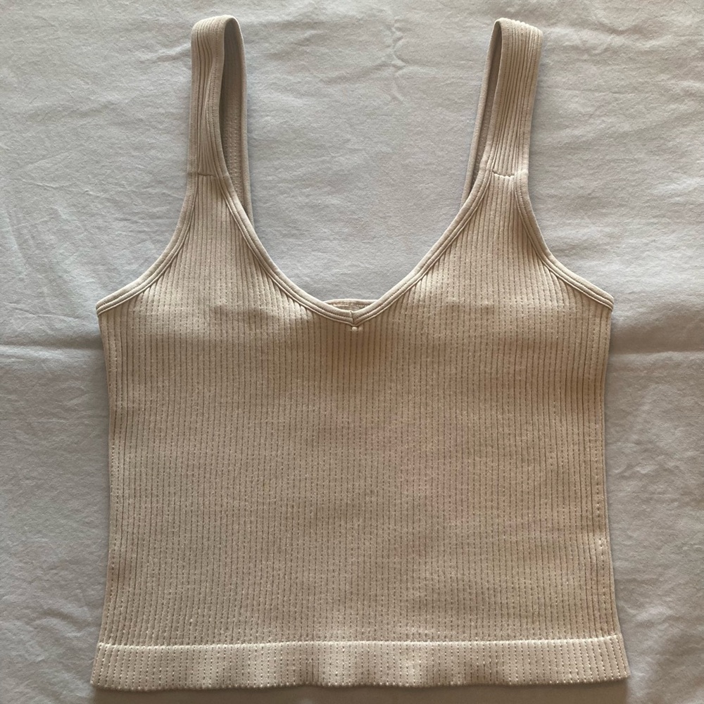 Dynamic Women’s Blue Ribbed Tank